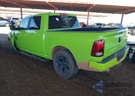 2017 Ram 1500 Sport из США, поврежденный, VIN 1C6RR7MT2HS765583